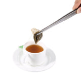 Kitchen Tweezers, Stainless Steel Food Tweezers Culinary Long Chef Tongs with Precision Serrated Non-slip Tooth Grain Tips