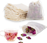 50Pcs Eco-friendly Drawstring Bags for Reusable Sachet, Crafts, Teas, Spices, Soaps, Jewellery, Crafts, Parties, Decor(8*10CM)