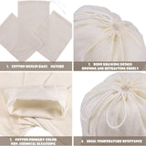 50Pcs Eco-friendly Drawstring Bags for Reusable Sachet, Crafts, Teas, Spices, Soaps, Jewellery, Crafts, Parties, Decor(8*10CM)