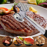 Heavy Duty Meat Tenderizer - Double Sided Meat Mallet & Pounder Tool, Rust Proof Zinc Alloy Kitchen Hammer with Ergonomic