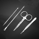 Nail Clippers 16Pcs Nail Art Manicure Tools Nails Clipper Scissors Tweezer Manicure Sets Nail Art Tools Durable