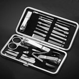 Nail Clippers 16Pcs Nail Art Manicure Tools Nails Clipper Scissors Tweezer Manicure Sets Nail Art Tools Durable