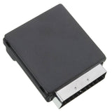 Female Adapter Black for DVD Players 21Pin Scart Adaptor Block to with in/Out Switch Scart Adaptor Block Car Connectors