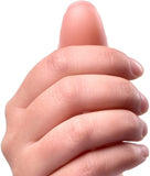 6Pcs Thumb Tip Magic Tricks,Disappearing Silk Fake Thumb Tip Magic,Fake Thumb Tip Vanish Magic,Trick Gimmick Magician