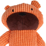 Pet Toys, Dog Squeak Toys Bear Chew Interactive Toys for Puppy Small Medium Large Dog Cats (Orange) In Australia - Darrahopens