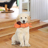 Pet Toys, Dog Squeak Toys Bear Chew Interactive Toys for Puppy Small Medium Large Dog Cats (Orange)