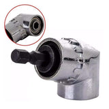 105 Degree Right Angle Driver Drilling and Driving Power Screwdriver Drill Attachment Adapter with 1/4-inch Hex Quick Change