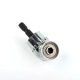 105 Degree Right Angle Driver Drilling and Driving Power Screwdriver Drill Attachment Adapter with 1/4-inch Hex Quick Change