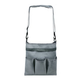 Garden Tool Bag Shoulder Crossbody Tool Bag Canvas Storage Bag Gardening Garden Pruning Tool Bag(Grey)