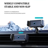 Electric Induction Mobile Phone Holder, New Phone Holder Electric Bracket Suitable for Air Vent Clip Stand Auto Mount Bracke