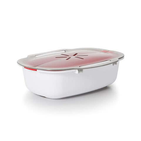 Microwave Microwave Vegetable with Lid PP Detachable Universal Container Healthy Food Cooker for Kitchen Pp Food for Cooking In Australia - Darrahopens