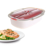 Microwave Microwave Vegetable with Lid PP Detachable Universal Container Healthy Food Cooker for Kitchen Pp Food for Cooking