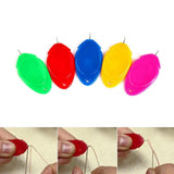 100pcs Needle Threaders,Needle Threader Tool,Easy Device Automatic Thread Sewing Threader, Quick Sewing Needle Inserter In Australia - Darrahopens