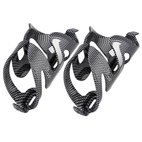 2pcs Bicycle Bottle Cage Bikes Cycle Bottle Rack Bicycles Water Bottle Holder Cup Holder Carbon Fiber Water, Medium, Black In Australia - Darrahopens