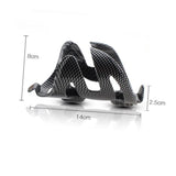 2pcs Bicycle Bottle Cage Bikes Cycle Bottle Rack Bicycles Water Bottle Holder Cup Holder Carbon Fiber Water, Medium, Black