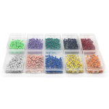 2000 Pieces Map Tacks 15MM Retro Metallic Color Beads Head Marking Push Pins, 10 Colors soft wood and cloth boards, paperboard In Australia - Darrahopens