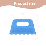 4Pcs Texture Tools for Plaster Art Paint Scrapers Kit for Arts and Crafts DIY Graffiti Oil Painting and Drawing Kids' Play Early