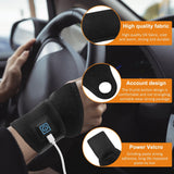 Heated Wrist Brace - Wrist Support to Relieve Pain, Relax Muscles, Long-lasting Comfort，Black （1pack） In Australia - Darrahopens