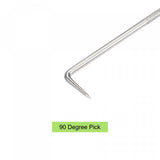 90 Degree Pick Hook 6.69" Puller Remover Removal Tool for Oil Seal/O-rings, Gasket, Hose 2Pcs