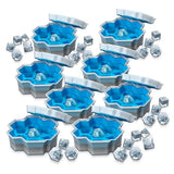 2pcs Dice Ice Cube Mold, 3D Silicone Ice Cube Tray Sieve Ice Mold Summer Frozen Silicone Trays Easy Release Demold Ice In Australia - Darrahopens