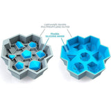 2pcs Dice Ice Cube Mold, 3D Silicone Ice Cube Tray Sieve Ice Mold Summer Frozen Silicone Trays Easy Release Demold Ice In Australia - Darrahopens