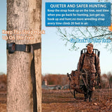 Boaton Tree Strap for Hunting, Quick and Quiet Set Up, Tree Stand Safety Strap, Tree Strap for Safety Harness