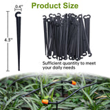 50 Pcs Drip Irrigation Stakes Universal Drip Tubing Hold Stakes, Plastic Garden Water Pipe Support Drip System Parts In Australia - Darrahopens