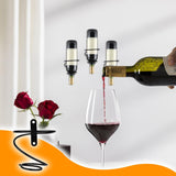 6 Pcs Spiral Wine Wall Holder, Wall Mounted Wine Rack, Metal Wine Bottle Display Holder , Black (Downward Style) In Australia - Darrahopens