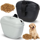 Dog Treat Pouch, 2 Pack Silicone Dog Treat Bag Dog Training Treat Pouch with Magnetic Closure and Waist Clip In Australia - Darrahopens