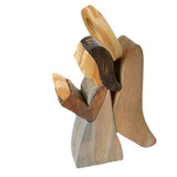 Easter Resurrection Scene Set,Wooden Empty Tomb Cross Figures Easter Tabletop Scene Decor,Jesus Resurrection Set for Easter