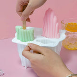 Popsicles Molds, Silicone Popsicle Molds Reusable Ice Pop Mold, Popsicle Molds Silicone BPA Free, Easy Release Ice Cream Mold