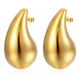 Gold Earrings for Women Girls,Lightweight Gold Hoop Earrings Hypoallergenic Earrings for Women Trendy Fashion Jewelry Gifts