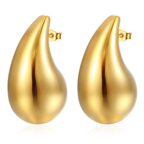 Gold Earrings for Women Girls,Lightweight Gold Hoop Earrings Hypoallergenic Earrings for Women Trendy Fashion Jewelry Gifts