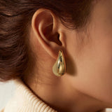 Gold Earrings for Women Girls,Lightweight Gold Hoop Earrings Hypoallergenic Earrings for Women Trendy Fashion Jewelry Gifts