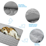 Dog Cooling Mat Large Cooling Pad Summer Pet Bed for Dogs Cats Kennel Pad Breathable Pet Self Cooling Blanket Dog Crate In Australia - Darrahopens