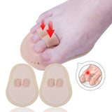 Toe Splint & Straightener, Adjustable Loops Hammer Toe Correctors Brace w/ Slip-on Cushion Metatarsal Pads (2 loops 1 pair) In Australia - Darrahopens
