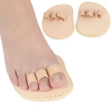 1 Pair Toe Straightener Hammer Toes Corrector with 3 Holes for Claw Toe Mallet Toe Contracted Toe and Cured Toe Hammer Toe