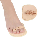 1 Pair Toe Straightener Hammer Toes Corrector with 3 Holes for Claw Toe Mallet Toe Contracted Toe and Cured Toe Hammer Toe