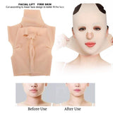 Face Slimming Bandage, Elastic Breathable Line Face up Reshape Belt Double Chin Reduce Face Corrector for Men and Women