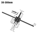 1 3/16" to 12" Adjustable Hole Saw Circle Cutter Drill Bit Tool Saw Round Cutting for Drywall Wood Surface Recommendation ‎Wood