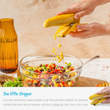 Fast Corn Cob Seperater & Peeler | Easily Peel Your Corn Cobs, Cooked or Fresh! | Yellow or cooked corn from