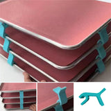 Tray Stackers - Baking Sheet Stackers - Baking Sheet Rack, Tray Stackers for Cookie Sheets, for Canteens Fast (16pcs)