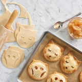 Classic Mini Hand Pie Molds Fox & Owl Shape for Children Party, One Press Forest Animal Autumn Cottage Pie Set, Pack of 2 In Australia - Darrahopens
