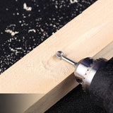 5pcs Woodworking Drill Bits Engraving Cutter Milling Root Wood Carving Tool Kit it is sturdy and durable for long term use