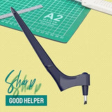 Craft Cutting Tools, Stainless Steel Craft Knives with 360-degree Rotating Blade, Art Cutting Tool for Craft, Hobby, Stencil