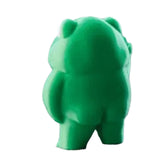 Rebellious Frog Figurine, 3.3 Inch Cute Frog The Finger Statue, Frog Garden Statue Outdoor Frog Decor (1 PC)