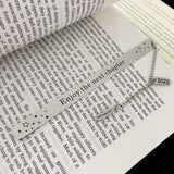 Enjoy The Next Chapter Bookmark for Book Lover Class of 2024 Graduation Gifts for Her Him High School Student Coming In Australia - Darrahopens