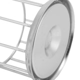 Reptile Stainless Steel Food Dish Tortoise Feeding Basin Round Railing Shape Tortoise Dish Water Tray Pet Supplies for Home In Australia - Darrahopens