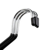 15 Pack Scarf Ring Hangers, Non-Snag Belt Hanger for Closet, Non-Slip Closet Organizer Accessory Holders for Ties Scarves, Black