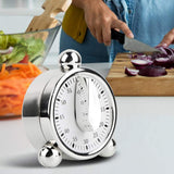 Mechanical Timer,60 Minute Magnetic Stopwatch Timer Kitchen Cooking Timer Visual Countdown Timer with Alarm Sound for Cooking In Australia - Darrahopens